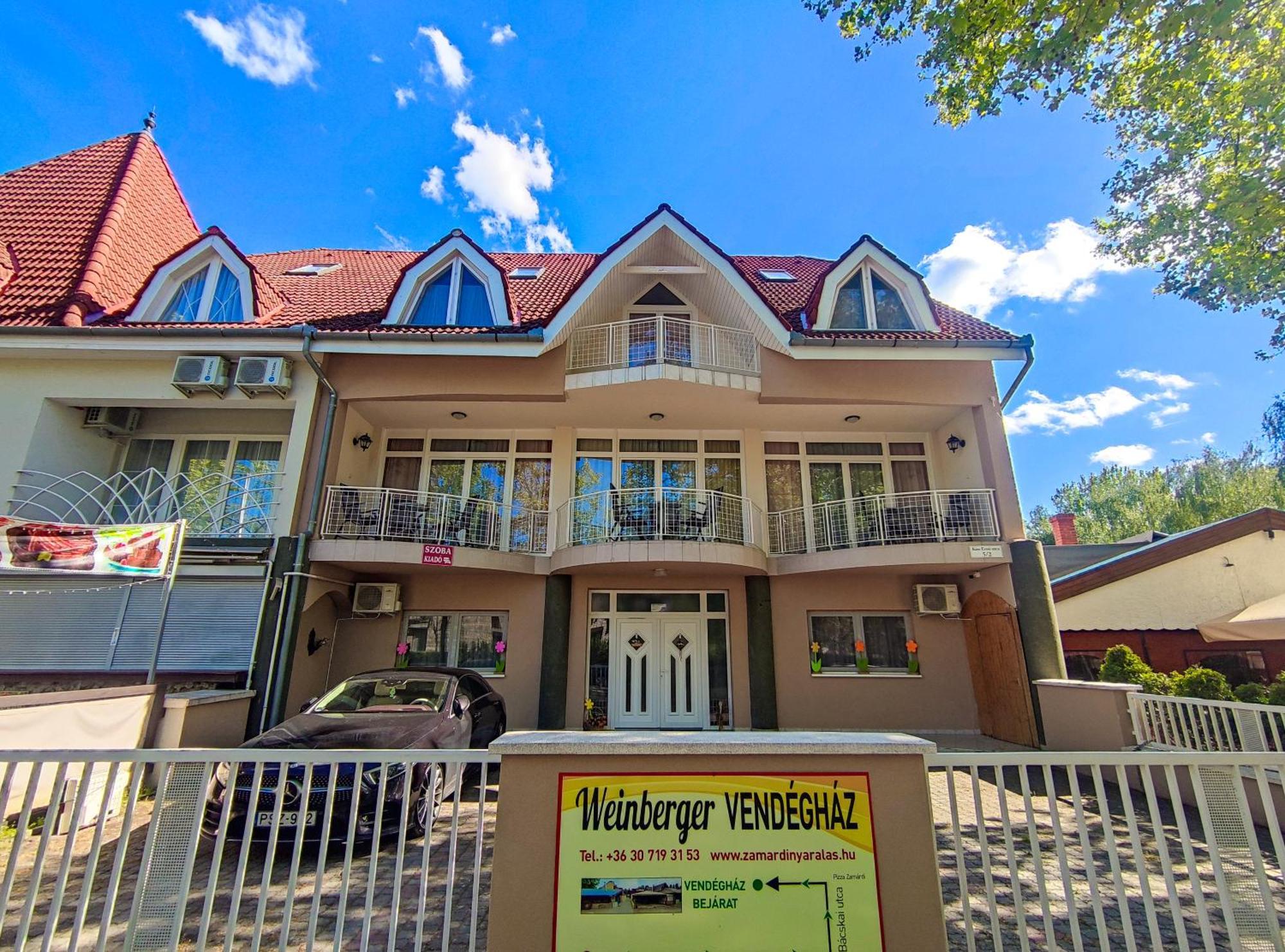 Weinberger Vendeghaz Hotel Zamárdi Exterior foto